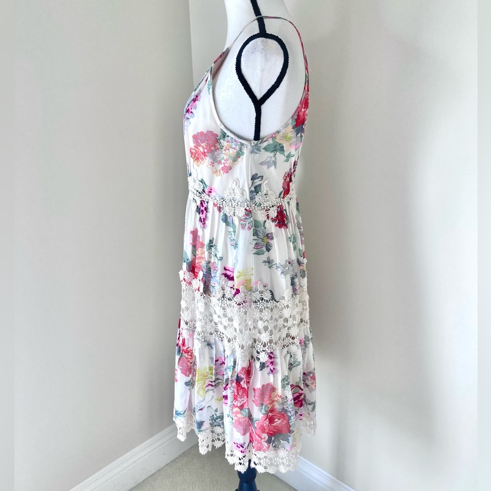 Anthropologie Ranna Gill Kalila Floral Dress Size S - Picture 8 of 13